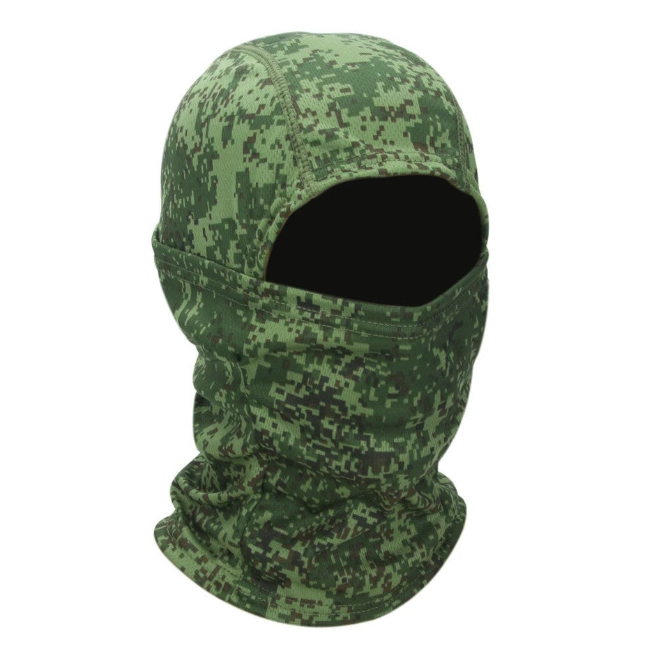 Full Face Camouflage Balaclava Mask for Outdoor Sports and Tactical Use