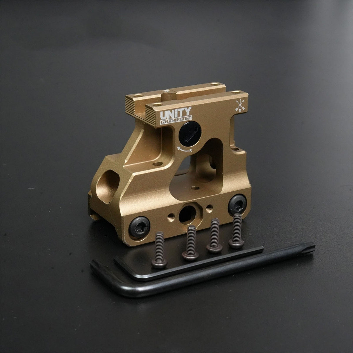 20mm Rail High Profile Riser Mount Aluminum Adapter for MRO Style Accessories