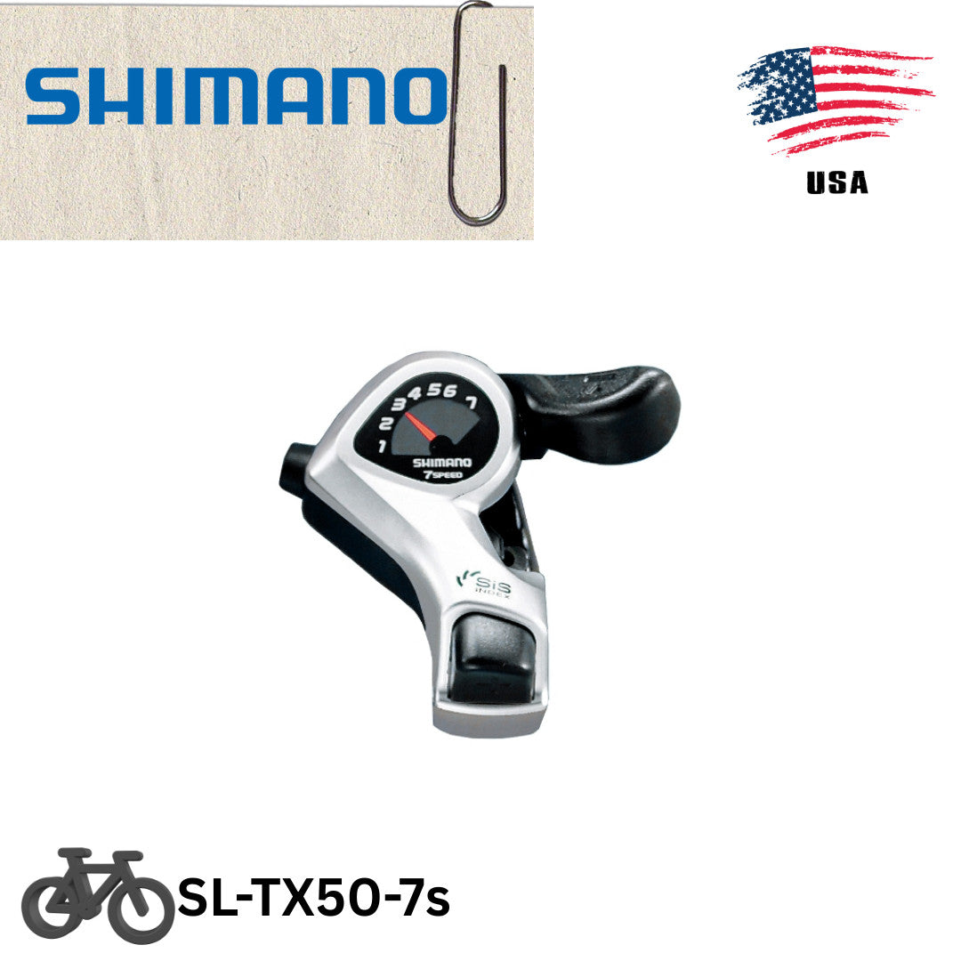 7-Speed Bike Shifter Right Thumb Gear for Mountain Bikes