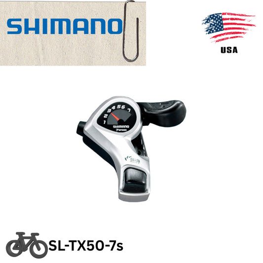7-Speed Bike Shifter Right Thumb Gear for Mountain Bikes