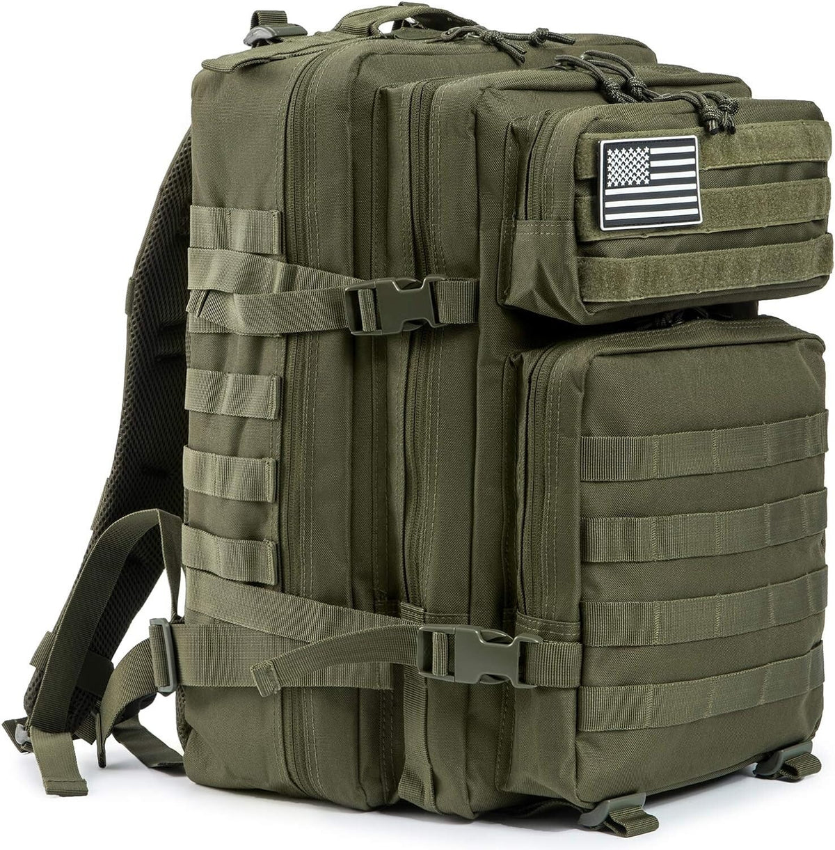 45L Military Tactical Backpack Large Army Assault Pack Molle Rucksack