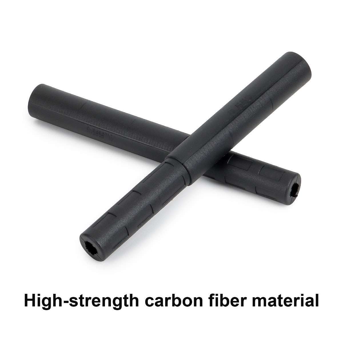 Golf Club Shaft Extension Rods - 10 Pack Carbon Fiber 0.49” for Irons & Putters