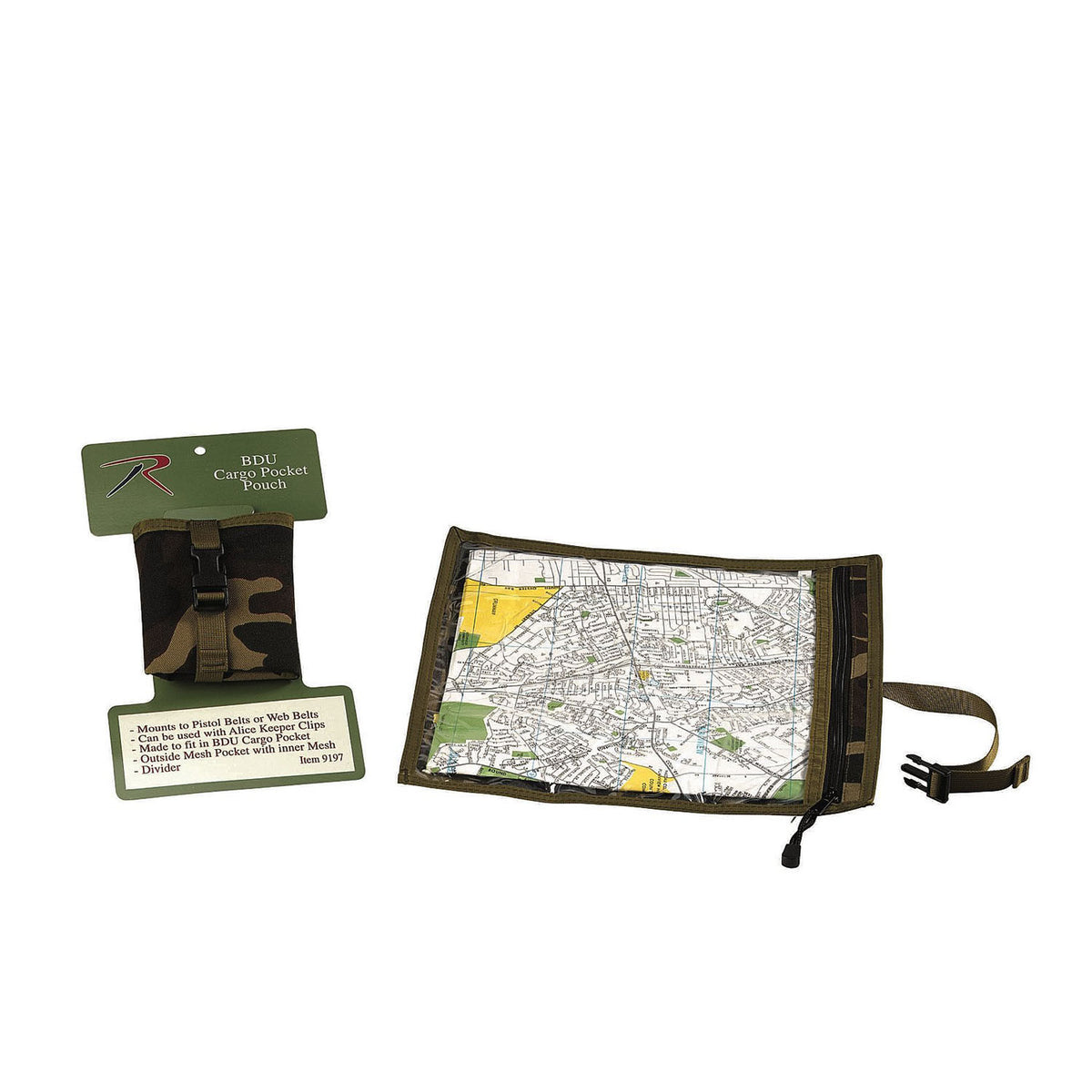 Waterproof Map & Document Case with Tactical Protection - Military Pouch
