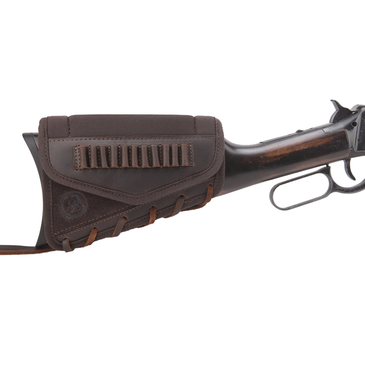 Leather Rifle Cheek Rest Recoil Pad for Hunting & Shooting