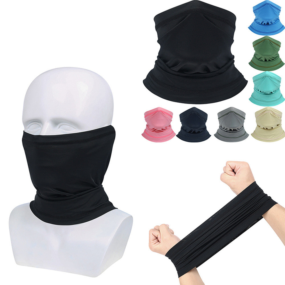 Outdoor Cooling Face Mask Neck Gaiter UV Protection Breathable Bandana