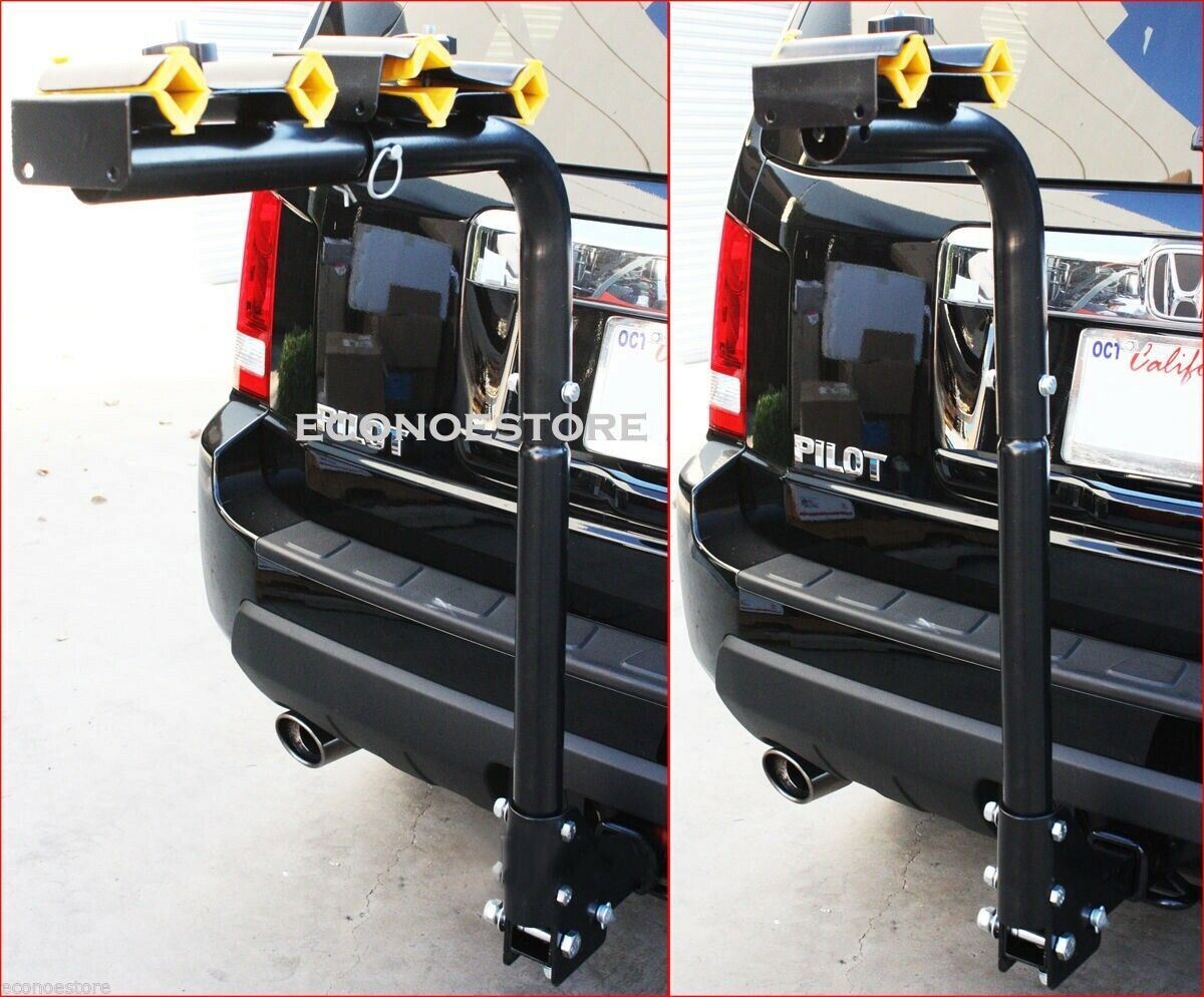 Adjustable 2-4 Bike Hitch Mount Carrier Rack for SUV & Trailer Receivers