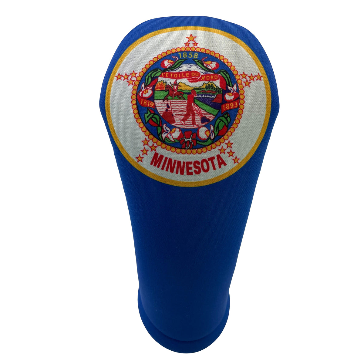 United States State Flag Golf Club Head Covers - Customizable for Driver, Hybrid, Fairway