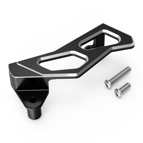 Motorcycle Rear Brake Caliper Guard Protector Aluminum Black