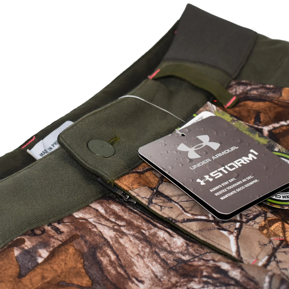 Water-Resistant Hunting Pants for Women with Camouflage Pattern - UA ColdGear