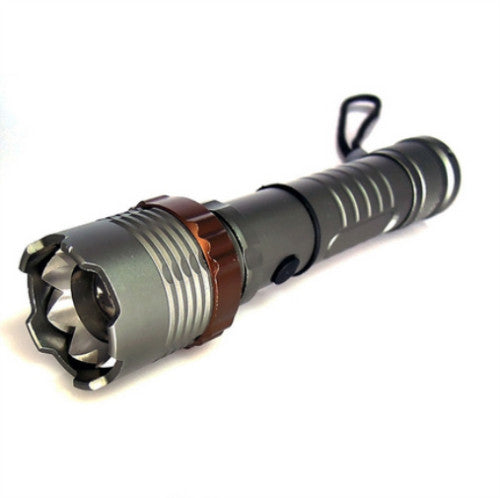 Rechargeable LED Tactical Flashlight with Zoom & Multiple Modes