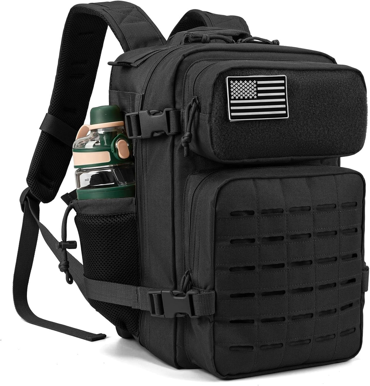 Military Tactical Backpack 25L Molle Daypack Bug Out Bag for Men