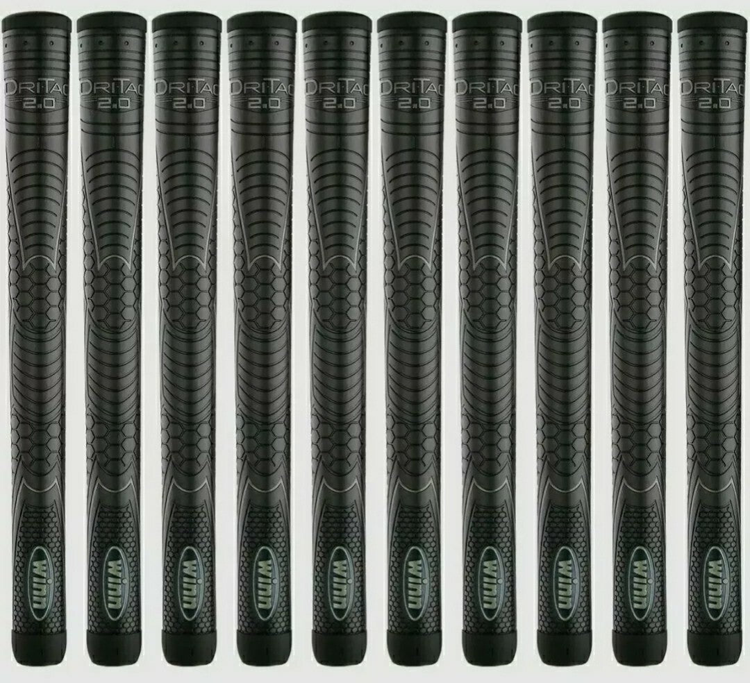 Golf Club Grips Oversize Jumbo Dri-Tac 2.0 Set of 13 - Soft Tacky Durability