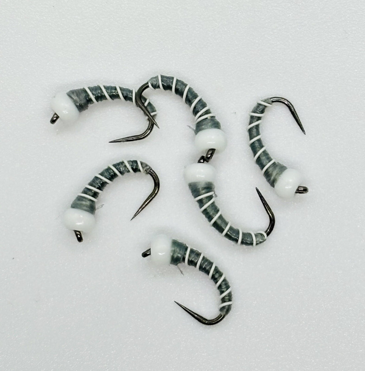 Fly Fishing Flies Zebramidge Glass Bead Trout Nymphs Wet Flies - Multiple Sizes
