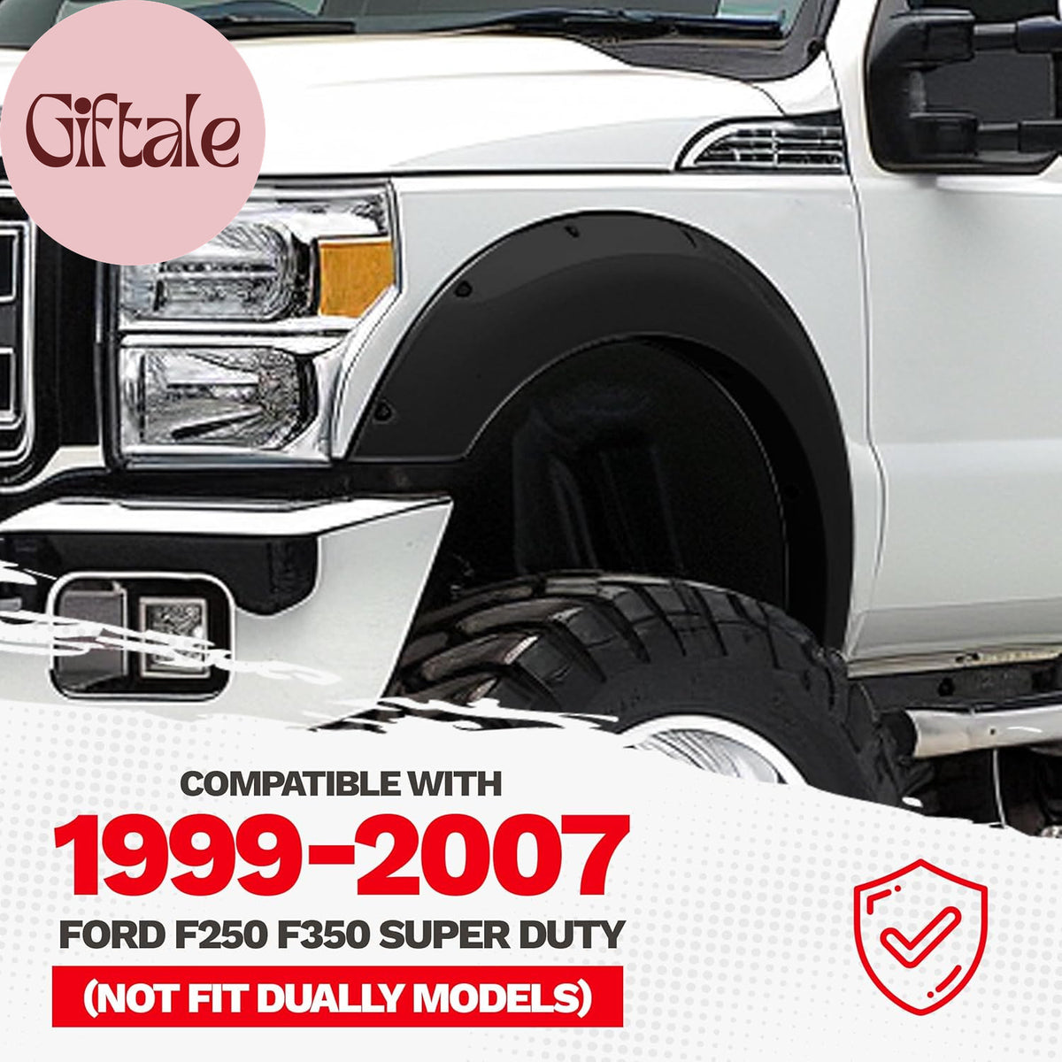 Ford F250 F350 Super Duty Fender Flares Set 1999-2007 Off-Road Protection