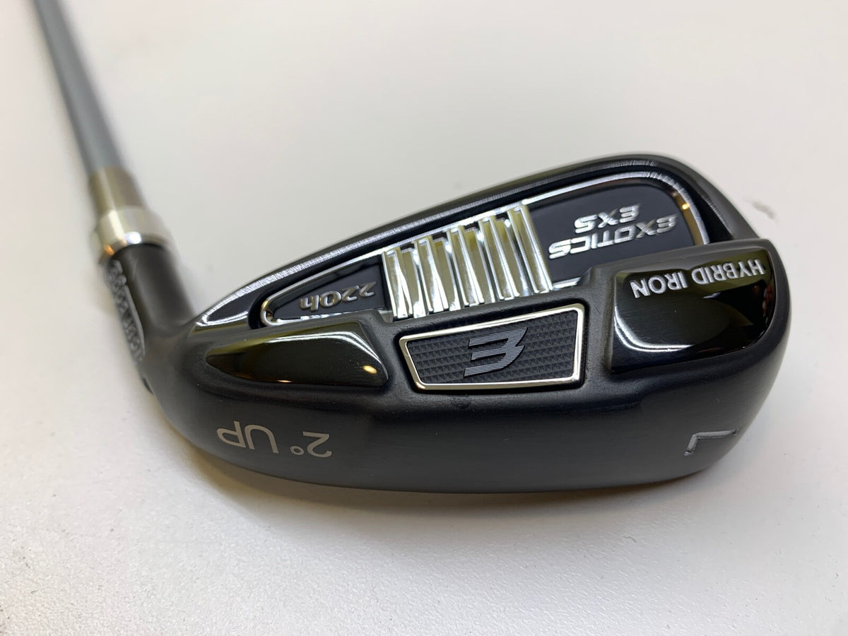 Ladies Right-Handed Hybrid Iron 7-Club Graphite Golf Club EXS 220h