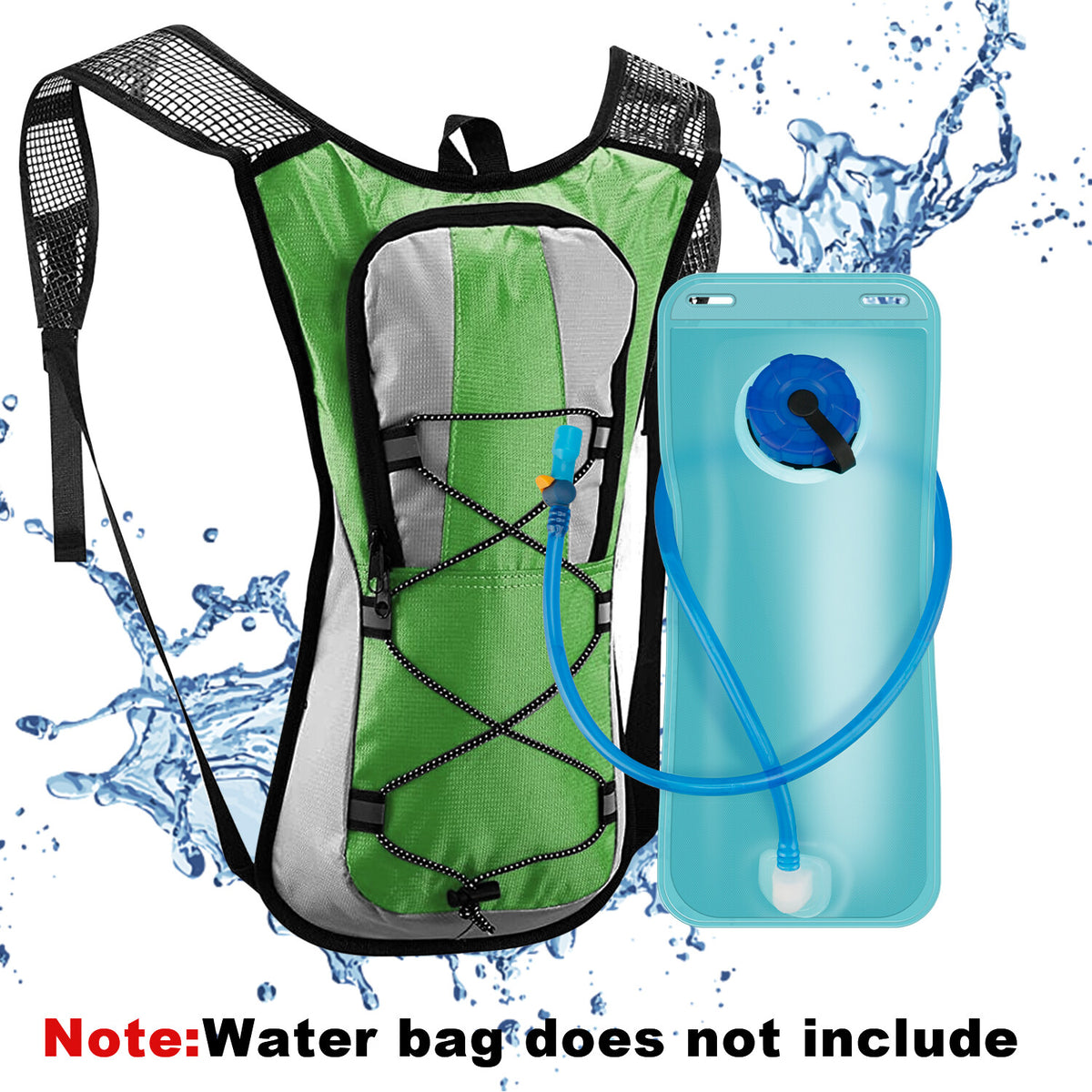 2L Outdoor Hydration Pack Backpack for Running & Hiking