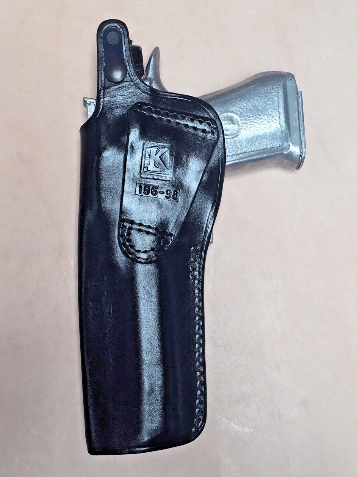 Leather Holster for Desert Eagle 6-Inch Barrel | Fits .50 AE, 44 Magnum, .357