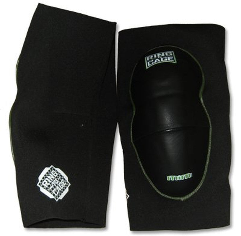Leather Knee Pads for MMA Grappling and Jiu Jitsu - X-Large