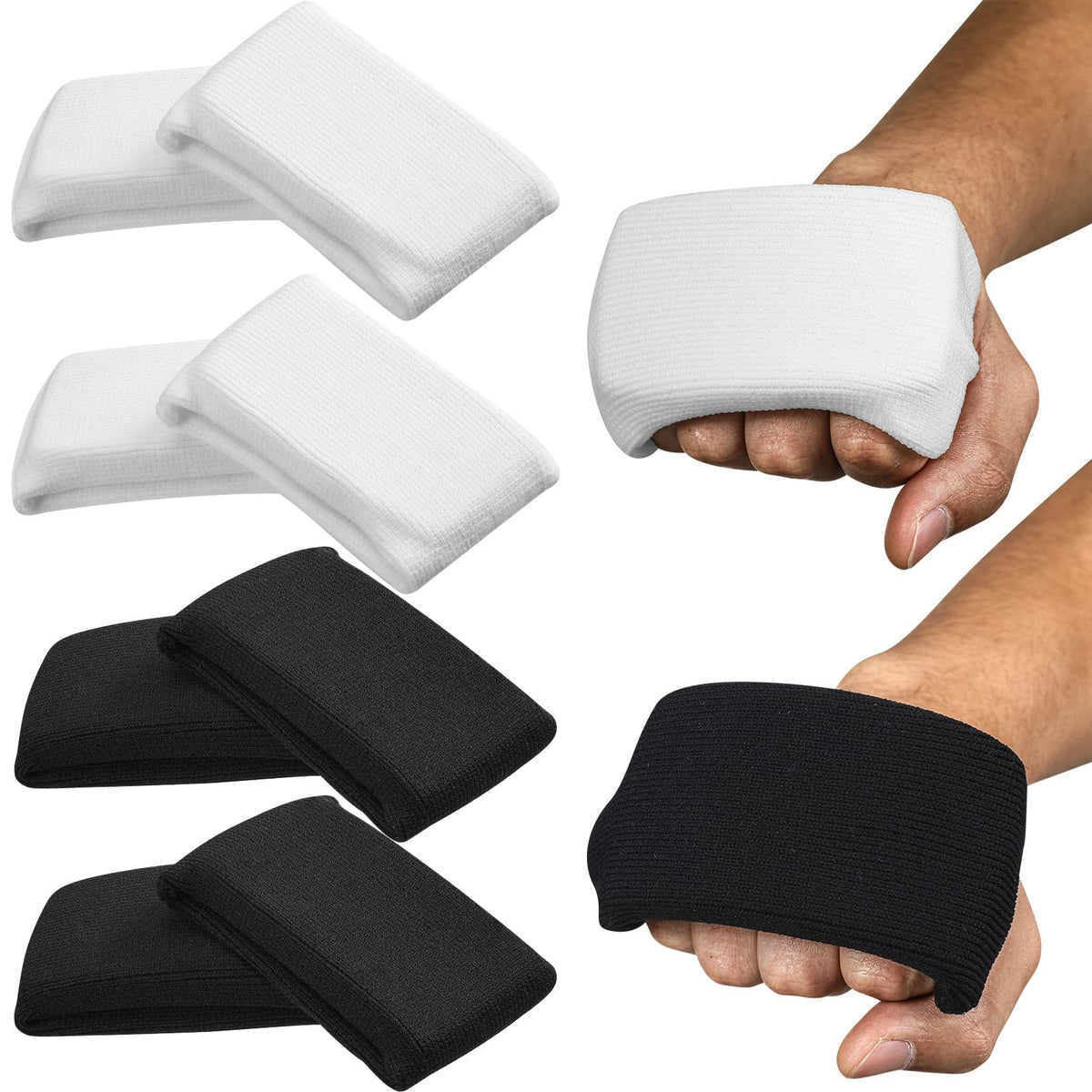Boxing Knuckle Guards with Gel Padding - 4 Pairs for Boxing, Muay Thai, Kickboxing
