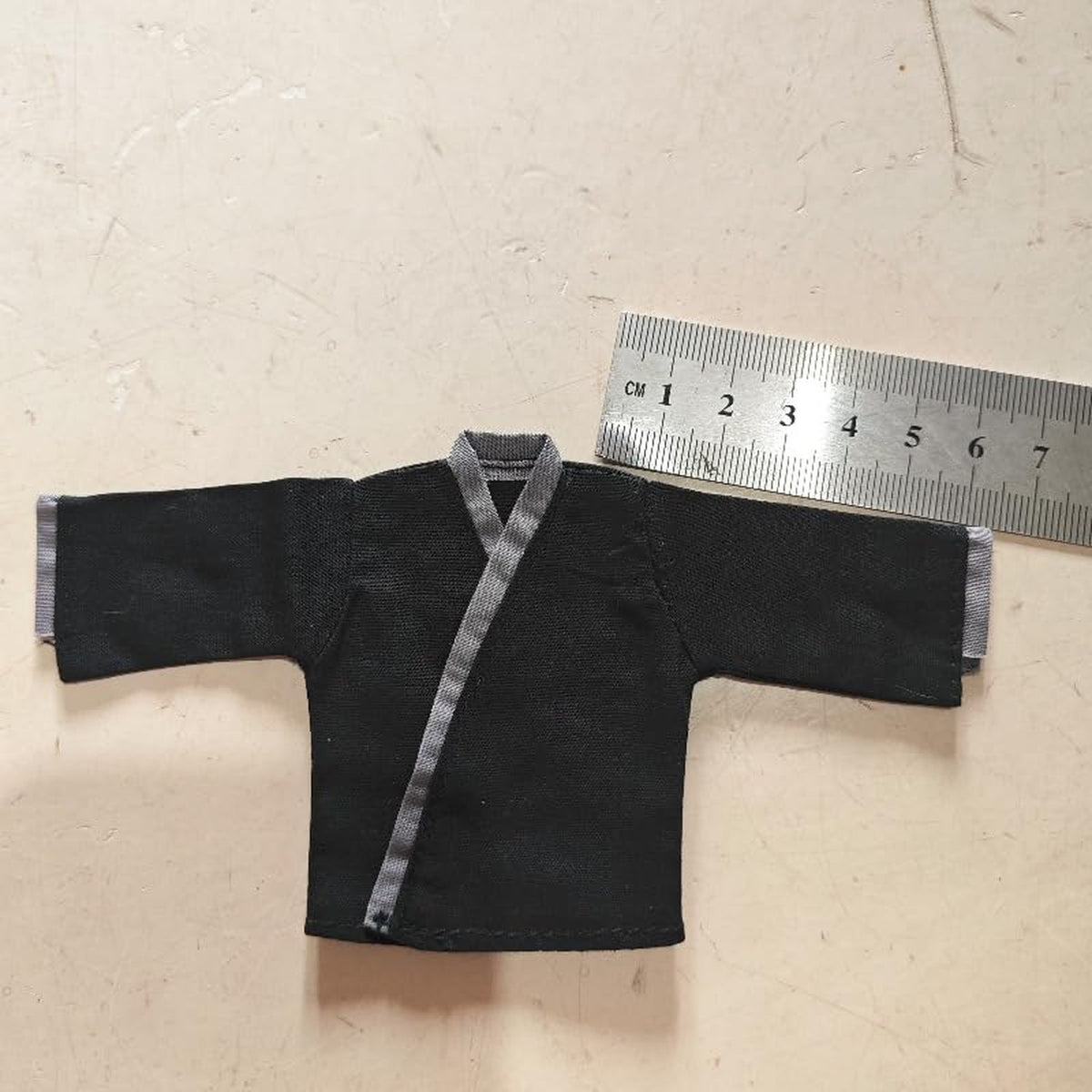 Japanese Samurai 1/12 Scale Clothes Set for Action Figures - Tops, Pants & Belt