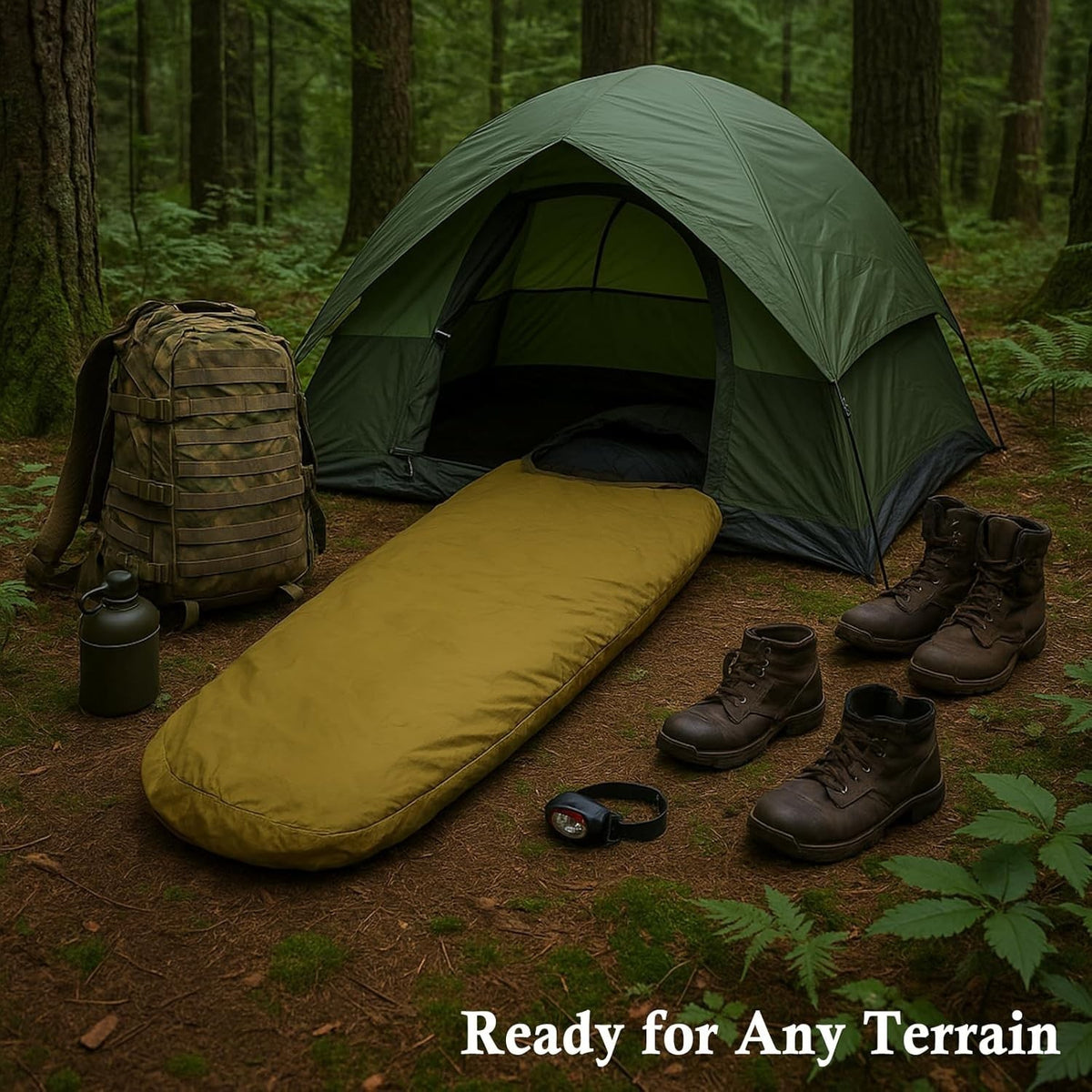 Waterproof Modular Bivy Cover for Sleeping Bags - Tactical Mil-Spec Shell
