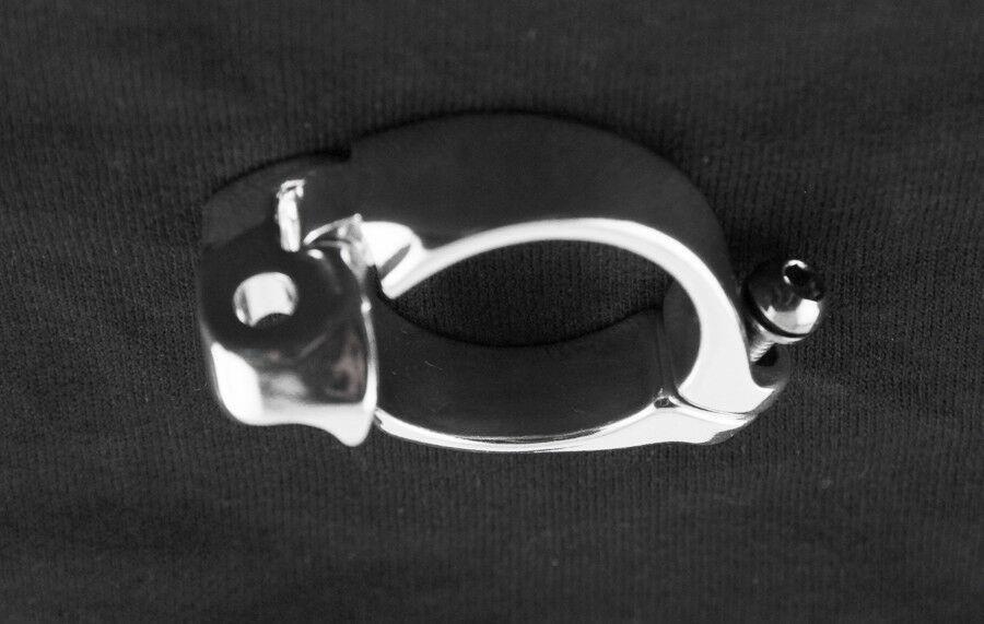 34.9mm Bicycle Braze-On Front Derailleur Clamp Adapter Aluminum Alloy Lightweight