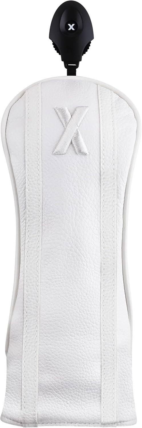 Golf Headcover Set with Retro Leatherette Finish for Drivers & Fairways