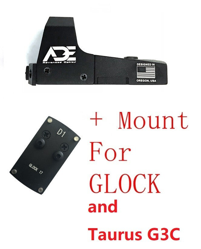 Green Dot Sight with Mounting Plate for Taurus TX22 Gen2 & G3C Pistols
