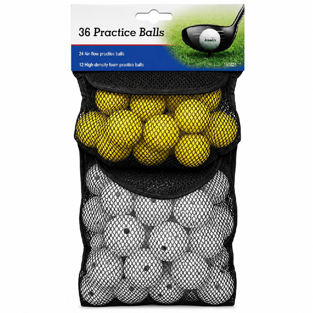 Practice Golf Balls Set - Foam and Plastic Training Balls for Indoor Outdoor Golf Practice
