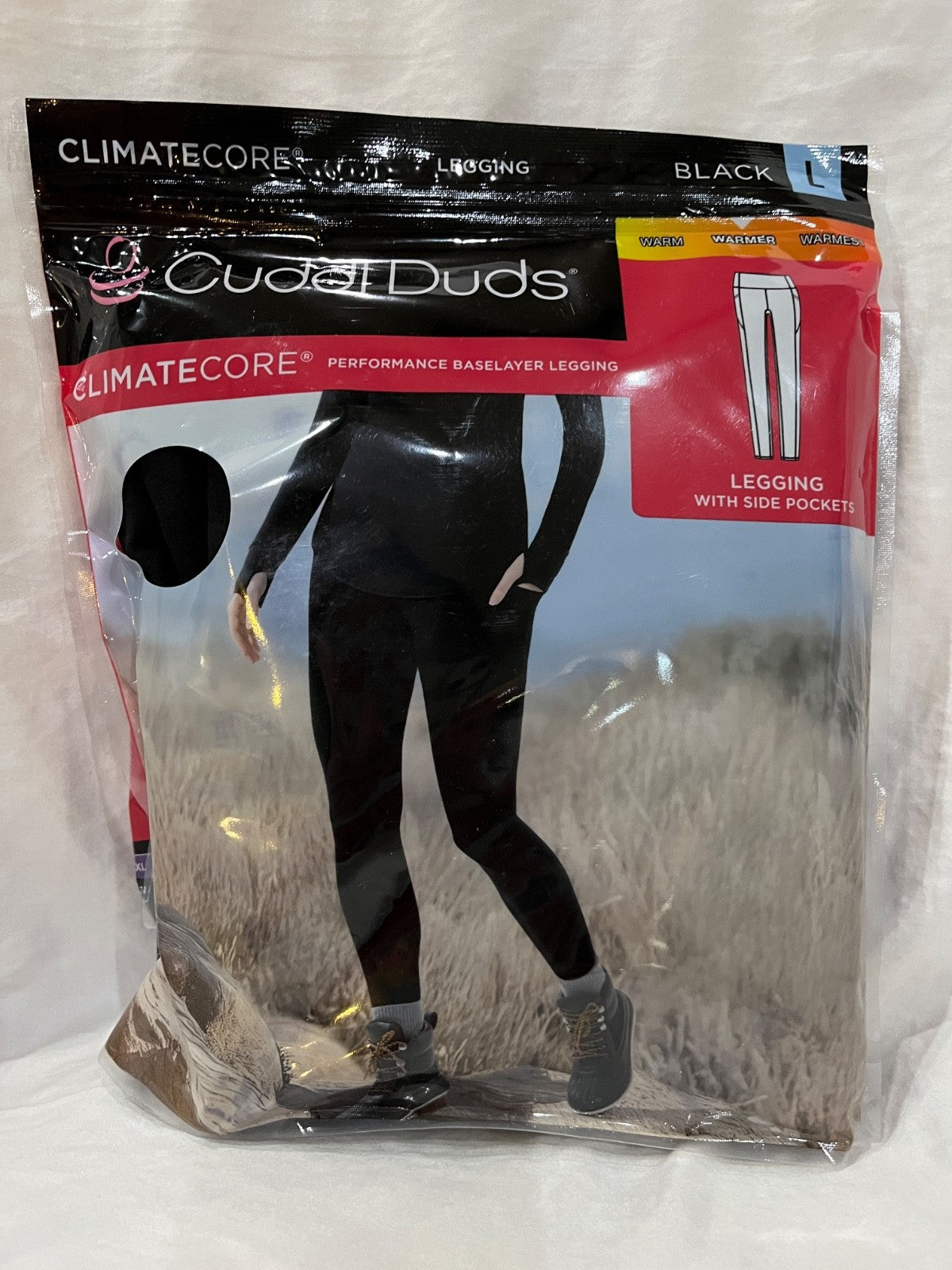Women's ClimateCore Baselayer Leggings - Black, Multiple Sizes