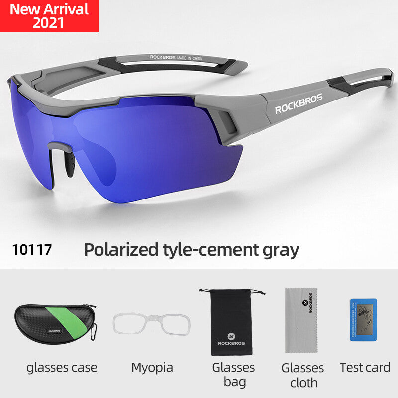 Polarized Cycling Sunglasses Outdoor Sports MTB Running Bike Glasses