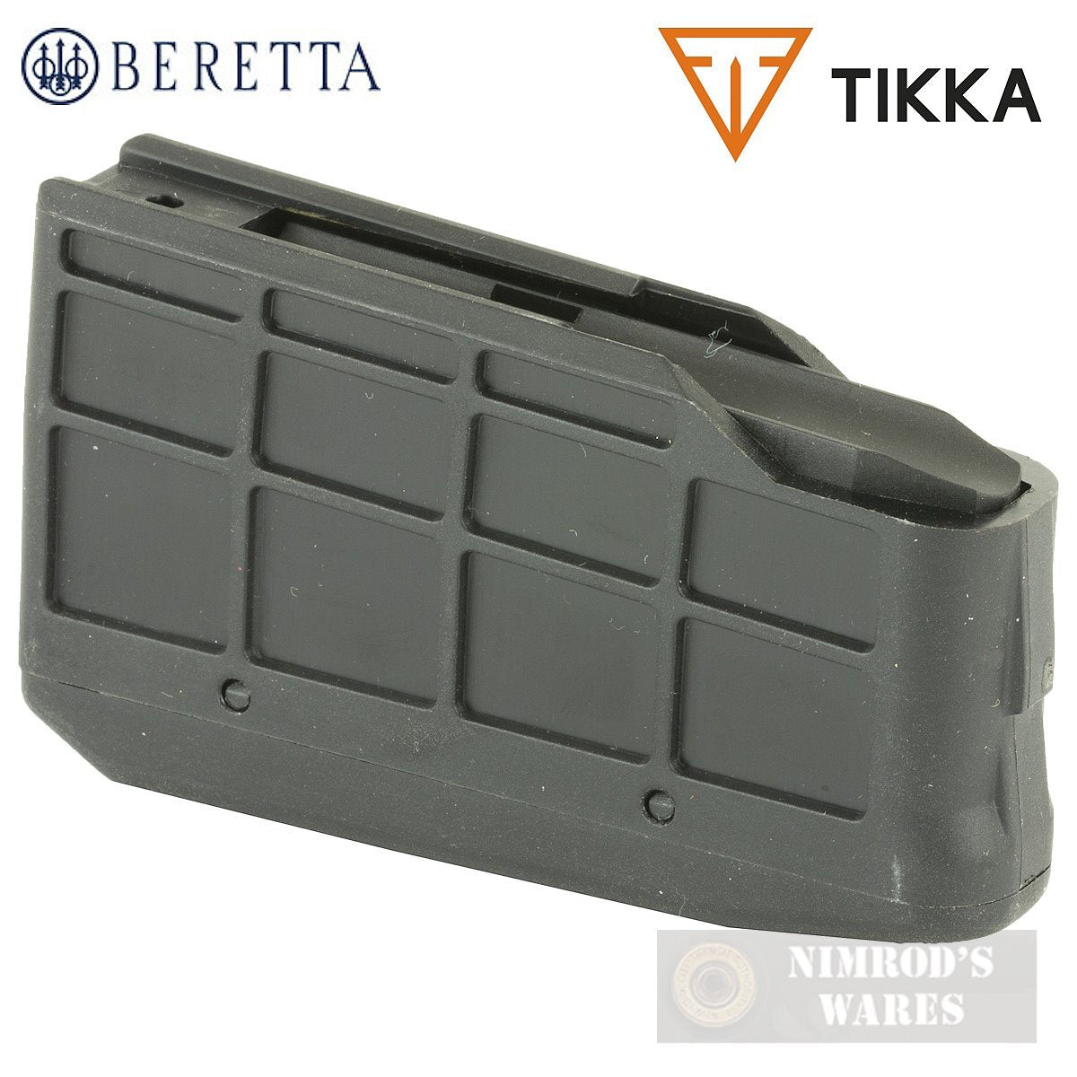 Tikka T3x 3-Round Rifle Magazine for 22-250, .243 Win, .308, 7mm-08 - Black