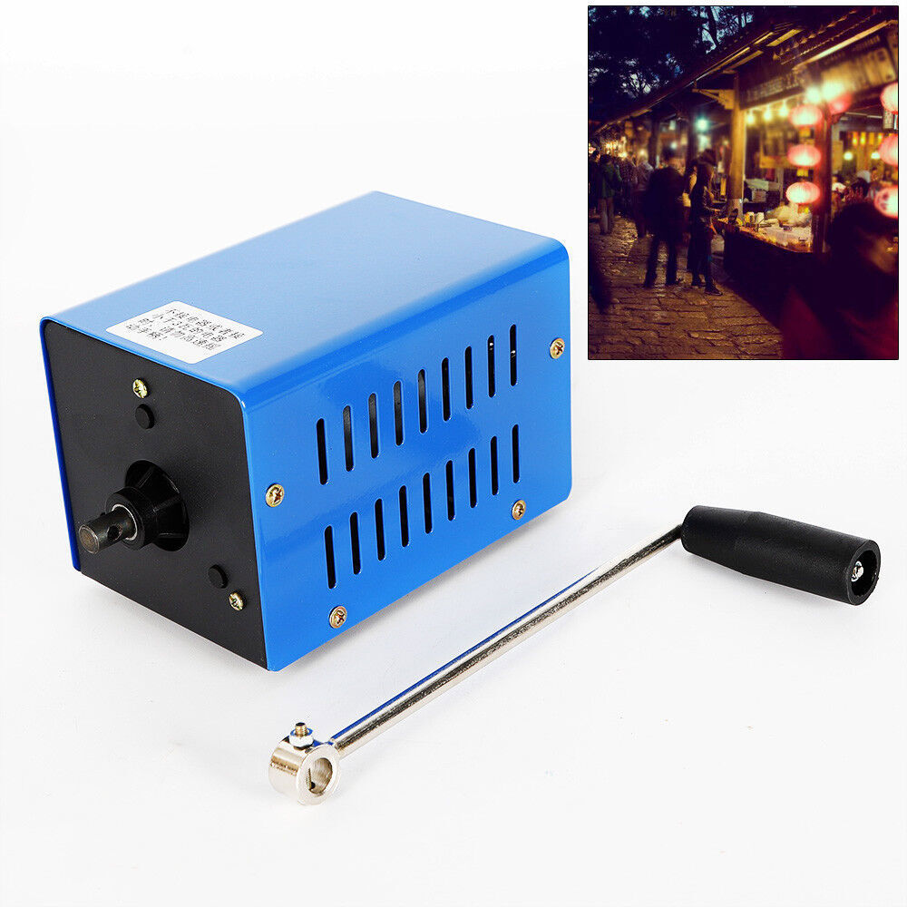 Portable Hand Crank Dynamo USB Charger Emergency Power Generator