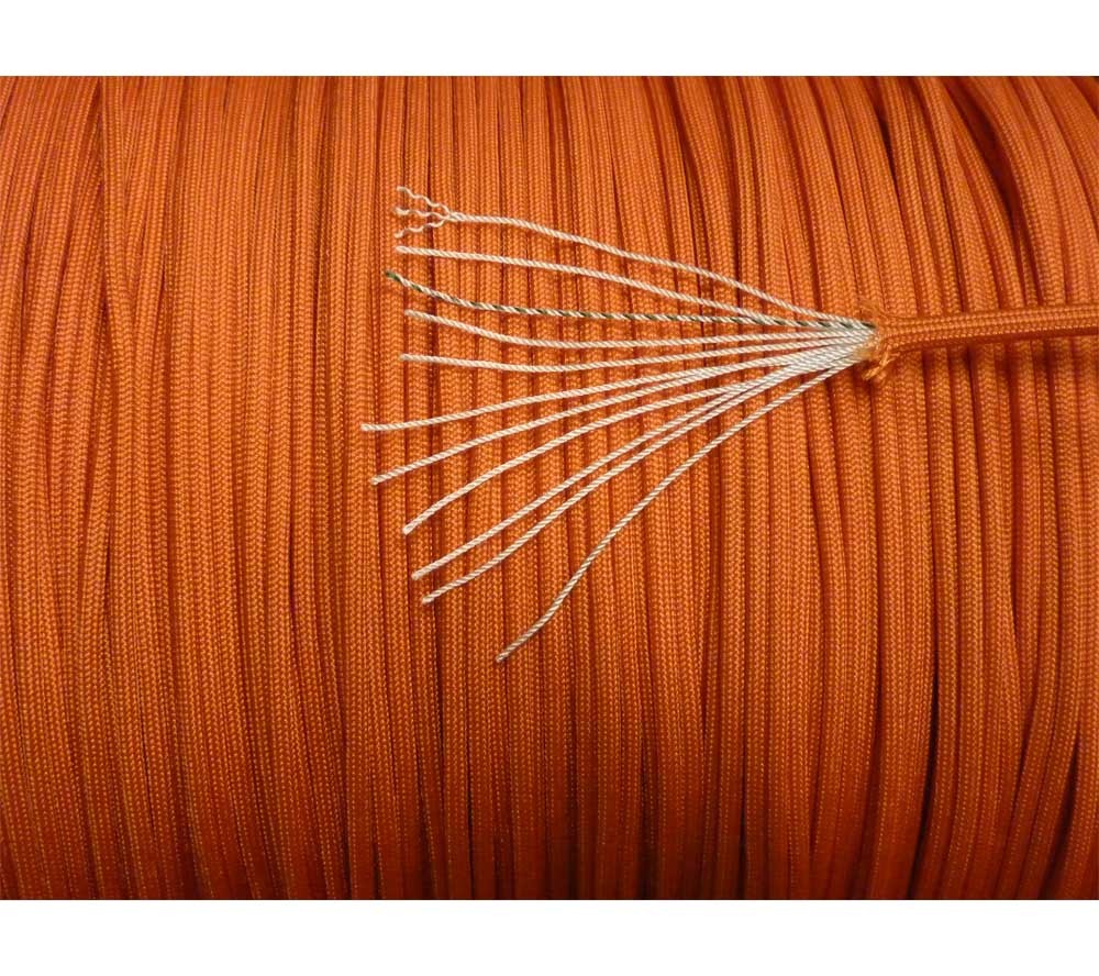 Mil-Spec 750 lbs Parachute Cord Nylon 100 ft with Military Certification