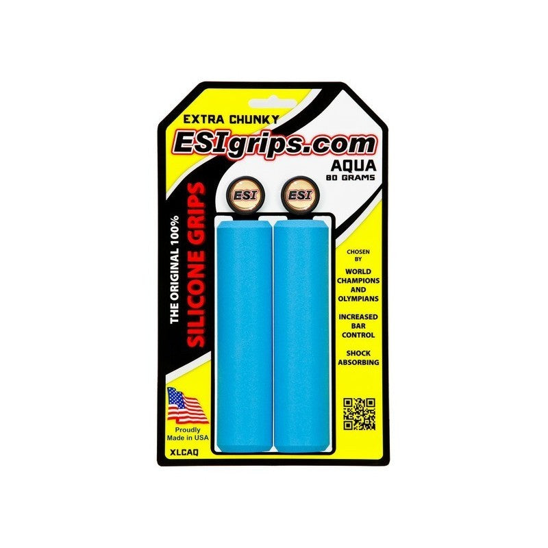 Extra Chunky 34mm Silicone Bike Handlebar Grips 130mm Lightweight MTB