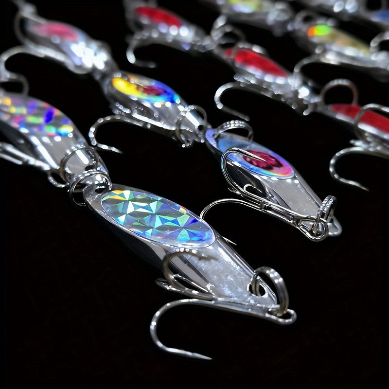 30pcs Metal Fishing Jig Lures for Saltwater & Freshwater Casting Tackle