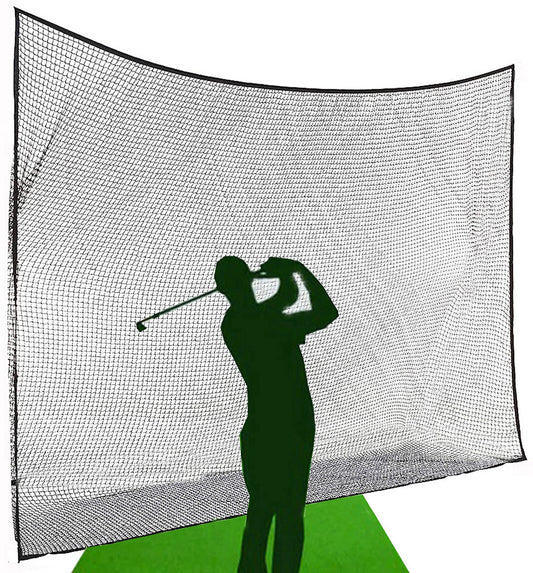 Heavy-Duty Multi-Sport Netting 10Ft x 10Ft for Golf Baseball Hockey & More