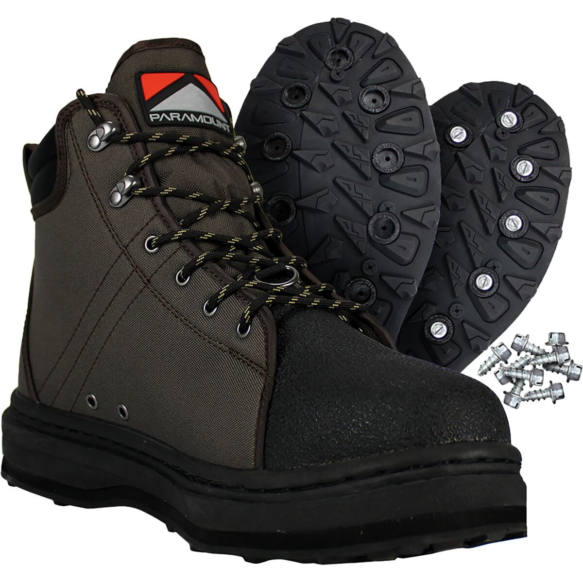 Men's Wading Boots with Cleats for Fishing and River Hiking