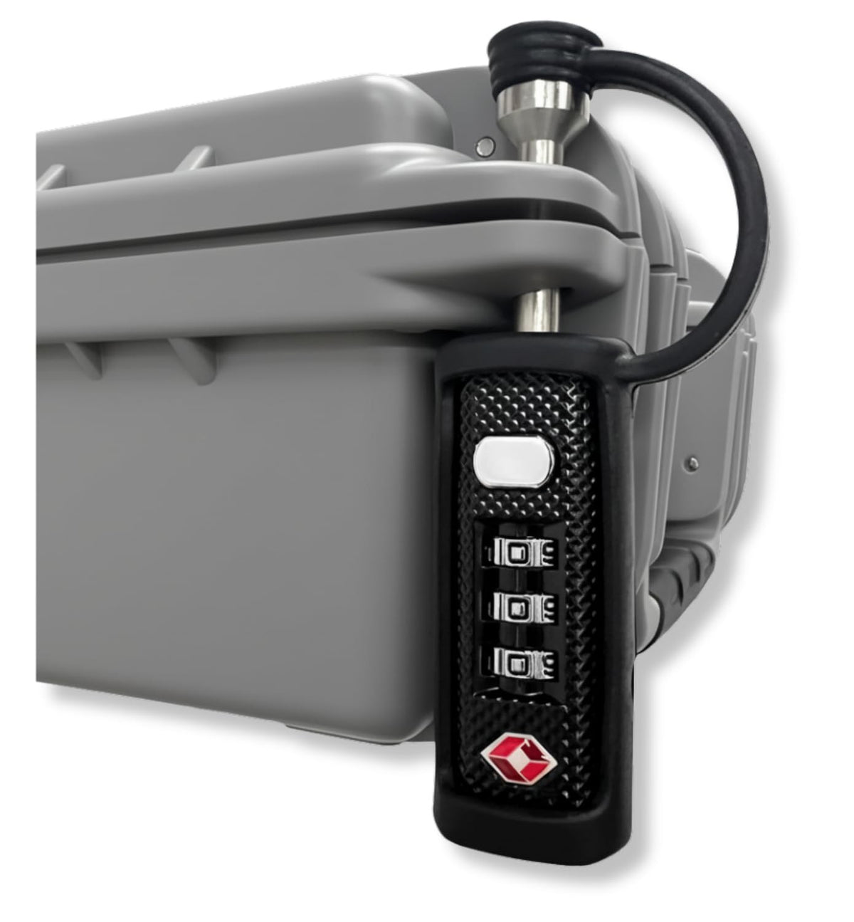TSA Approved Handgun Case Lock - Durable Cut-Resistant Firearm Lock