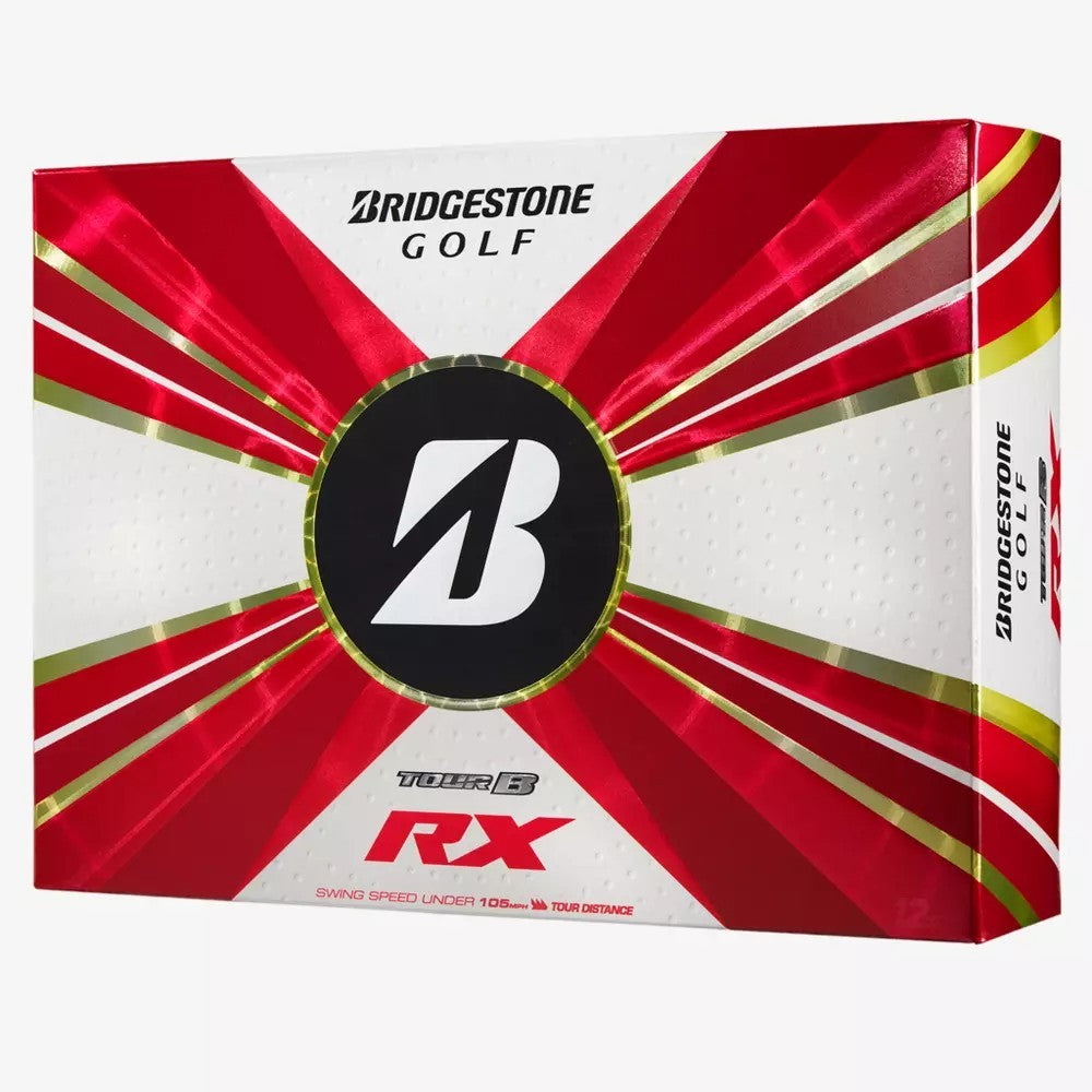 Bridgestone Tour B RX Golf Balls 1 Dozen - White 2022 Model