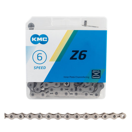 Bicycle Chain 6/7-Speed Replacement 116 Links Silver