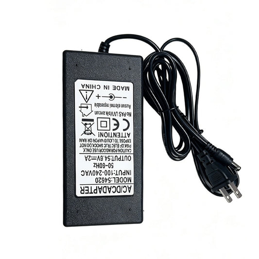 54.6V 2A/5A Battery Charger for 48V Lithium Battery US Plug
