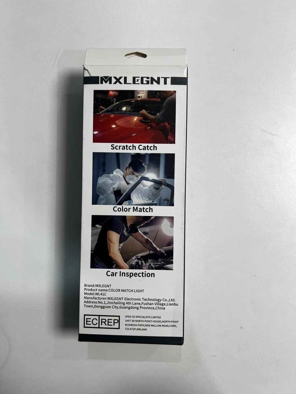 Rechargeable LED Inspection Light with Adjustable Color Temperature