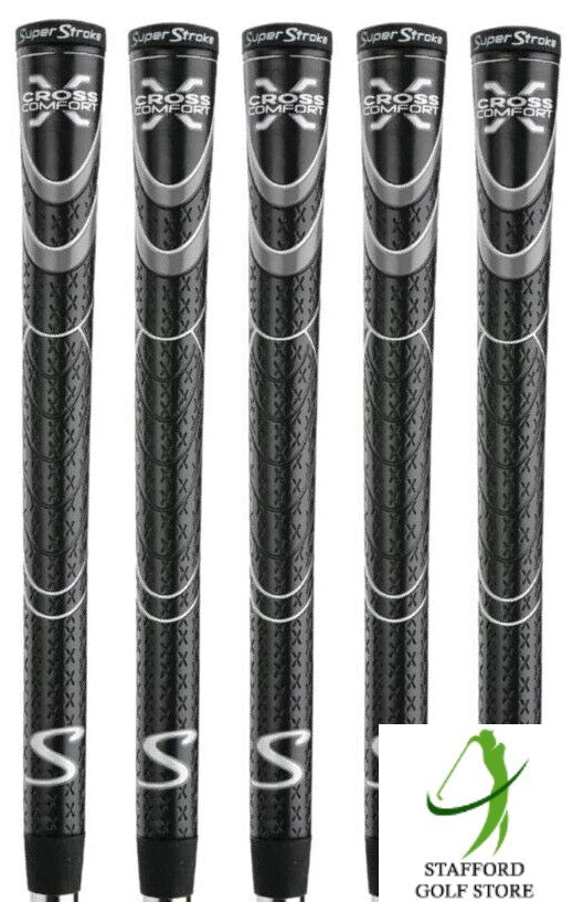 Golf Grip Set - Super Stroke Cross Comfort Undersize, Standard, Midsize & Jumbo