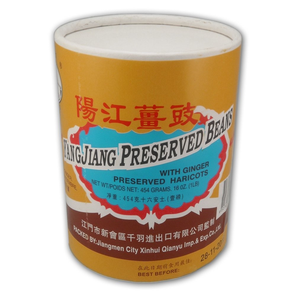 Preserved Black Beans with Ginger - 1lb Chinese Seasoning