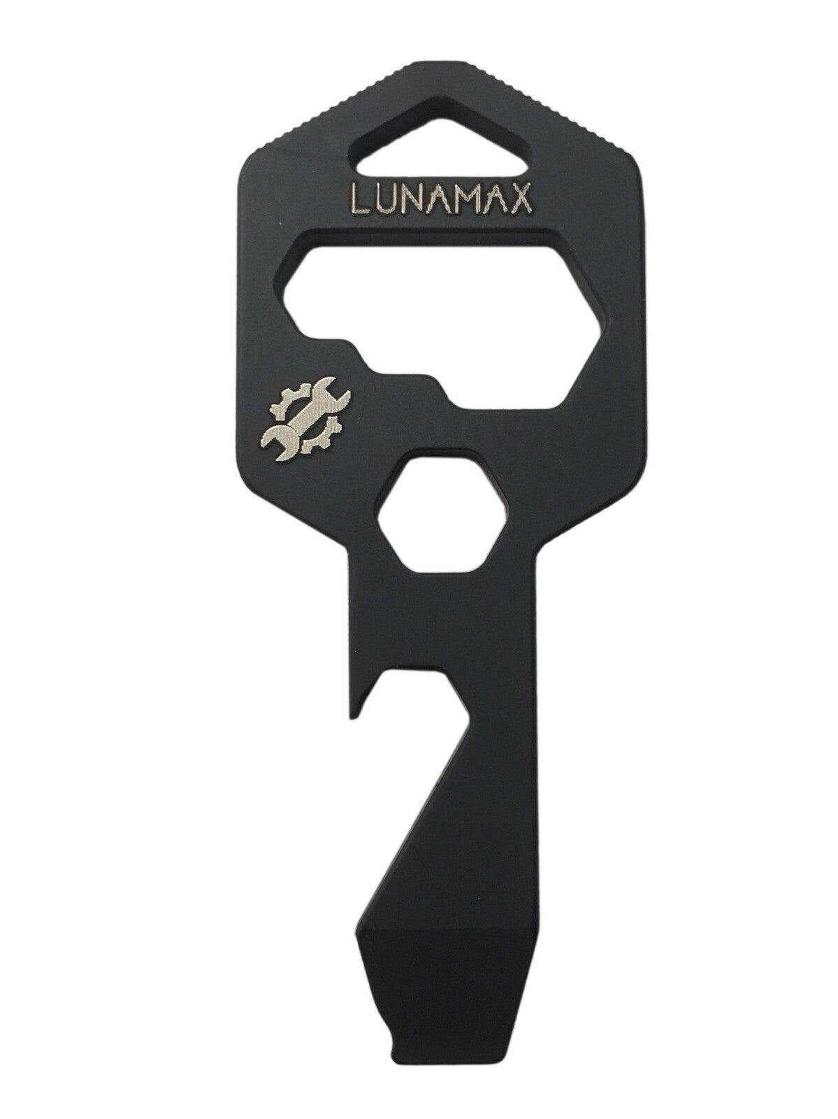 Titanium 8-in-1 Keychain Multi-Tool with Bottle Opener & Wrench
