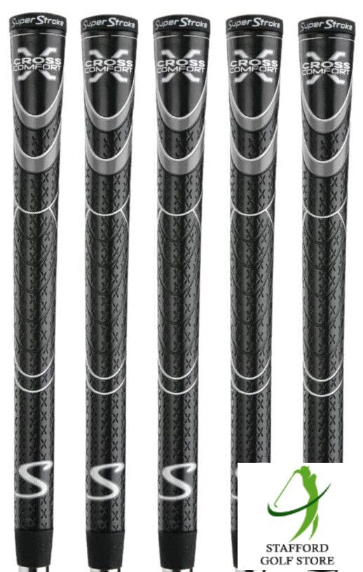 Golf Grip Set - Super Stroke Cross Comfort Undersize, Standard, Midsize & Jumbo