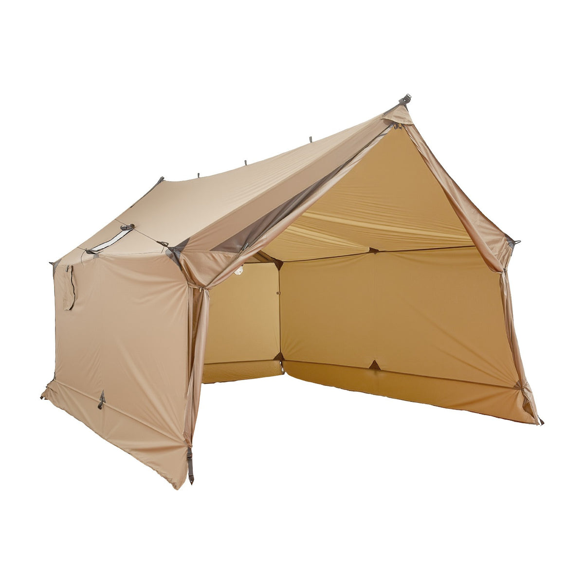 Portable Camping Hot Tent with Stove Jack for 2-3 Persons, Waterproof Cabin Shelter