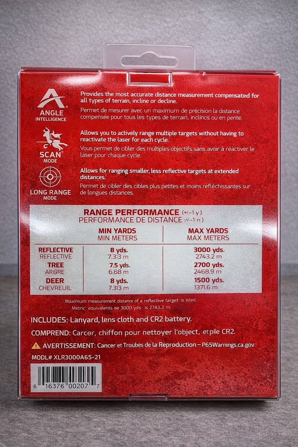 Laser Rangefinder 3000 Yards for Hunting & Golf - Water-Resistant Compact Optics