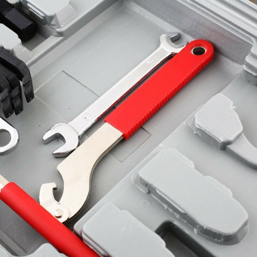 44-Piece Bicycle Repair Tool Kit for Home and Cycling Maintenance